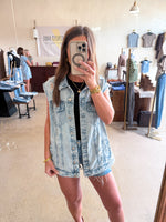 Pull It Together Denim Vest
