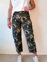 Camo Barrel Jeans