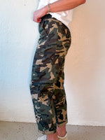 Camo Barrel Jeans