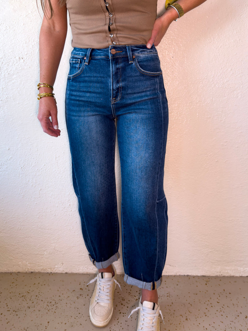 All For It Barrel Jeans