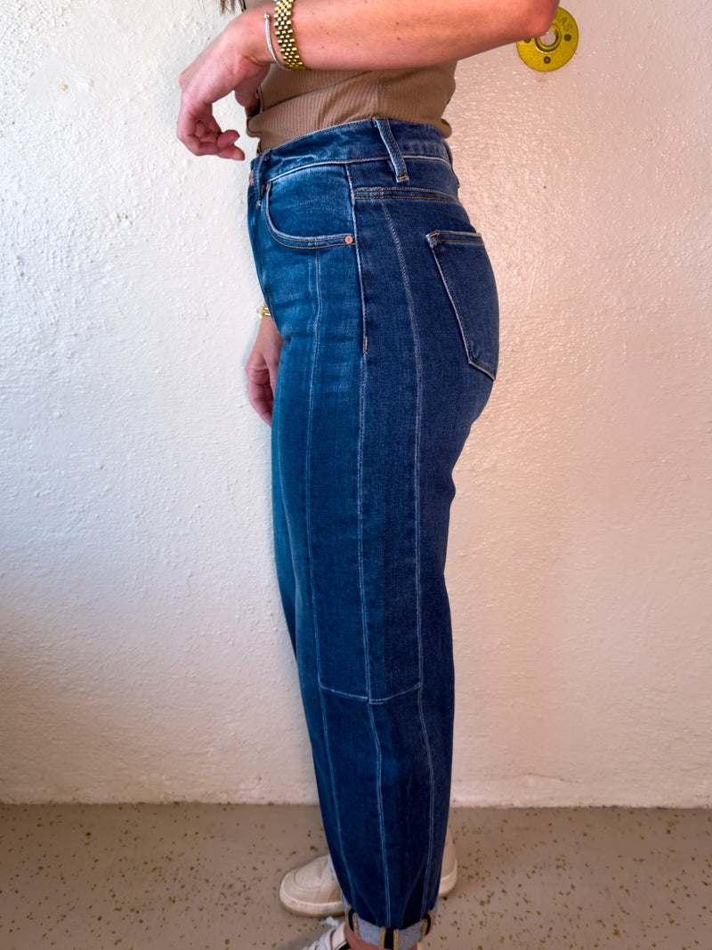 All For It Barrel Jeans