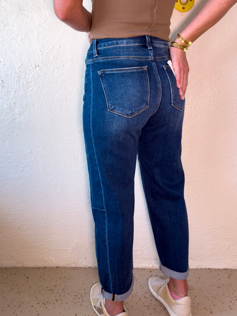 All For It Barrel Jeans